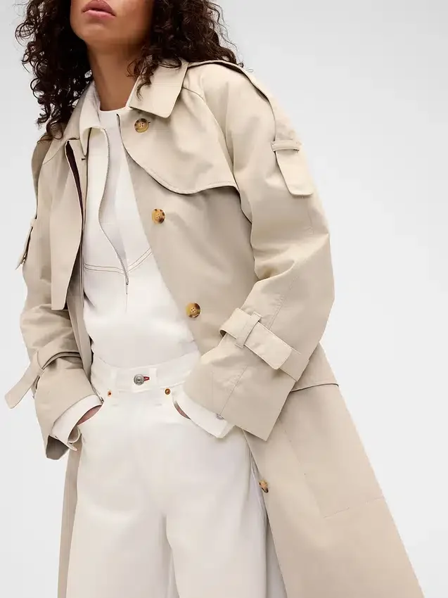 Trench-coat GAP × Victoria Beckham