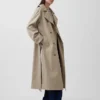 Trench-coat oversize