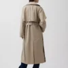 Trench-coat oversize