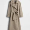 Trench-coat oversize