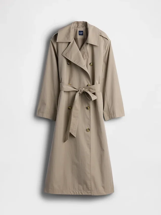 Trench-coat oversize