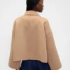 Veste ample en mélange de laine