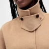 Veste ample en mélange de laine