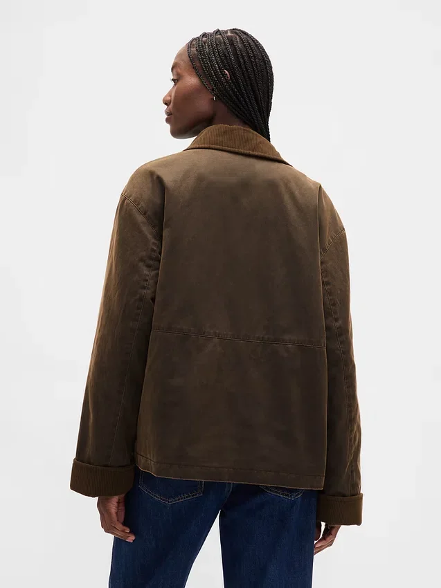 Veste « Barn » en toile cirée