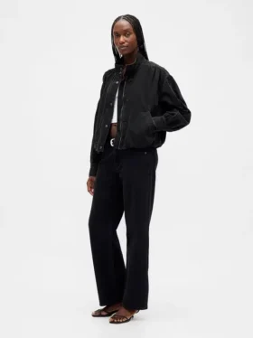 Veste bouffante en denim