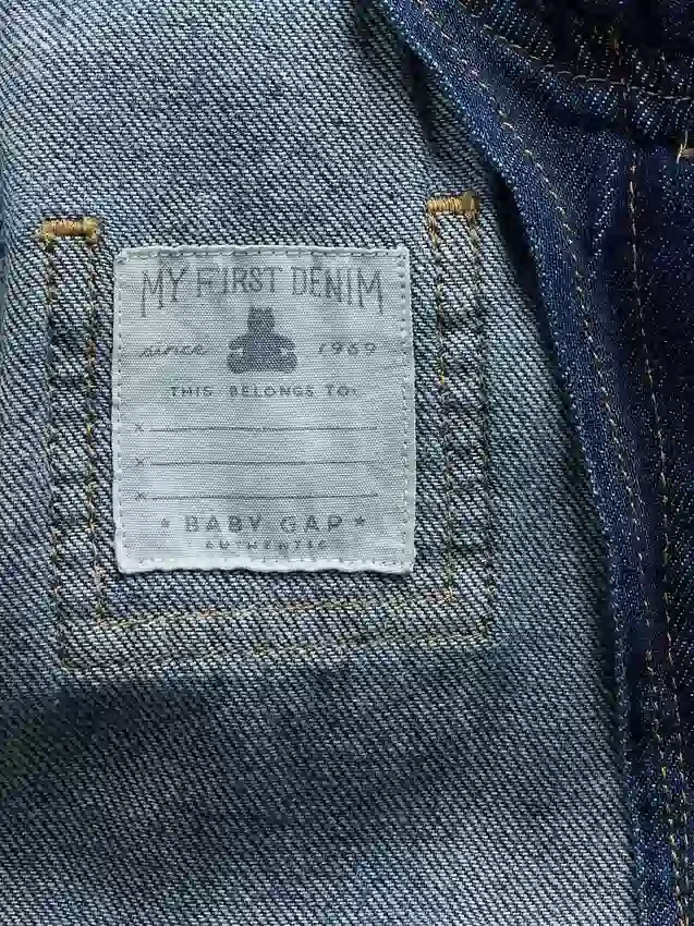 Veste à capuche en denim ultra-douce pour bébé