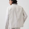 Veste chemise décontractée en toile