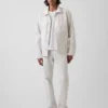 Veste chemise décontractée en toile