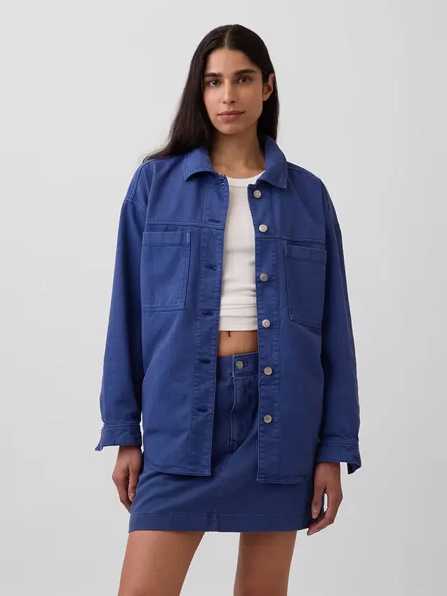 Veste chemise oversize