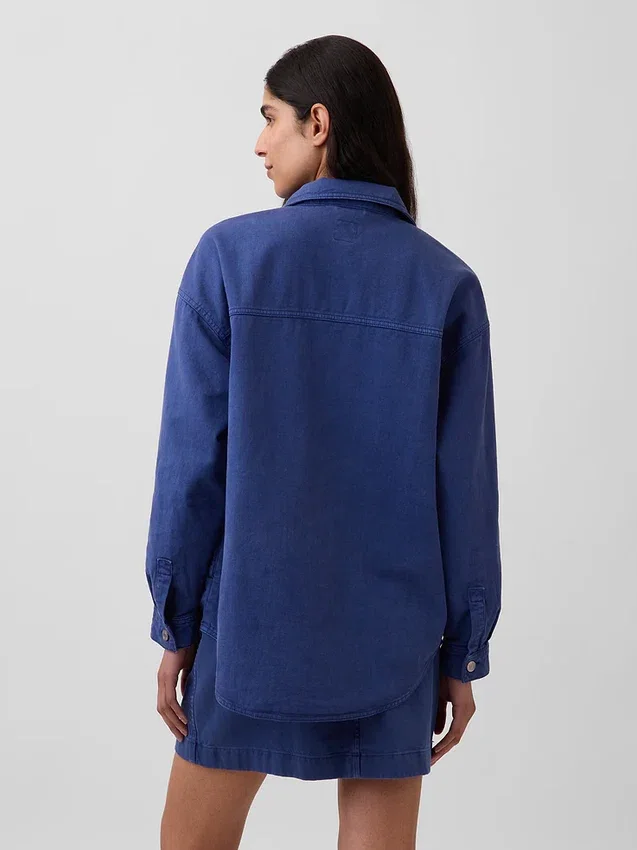 Veste chemise oversize