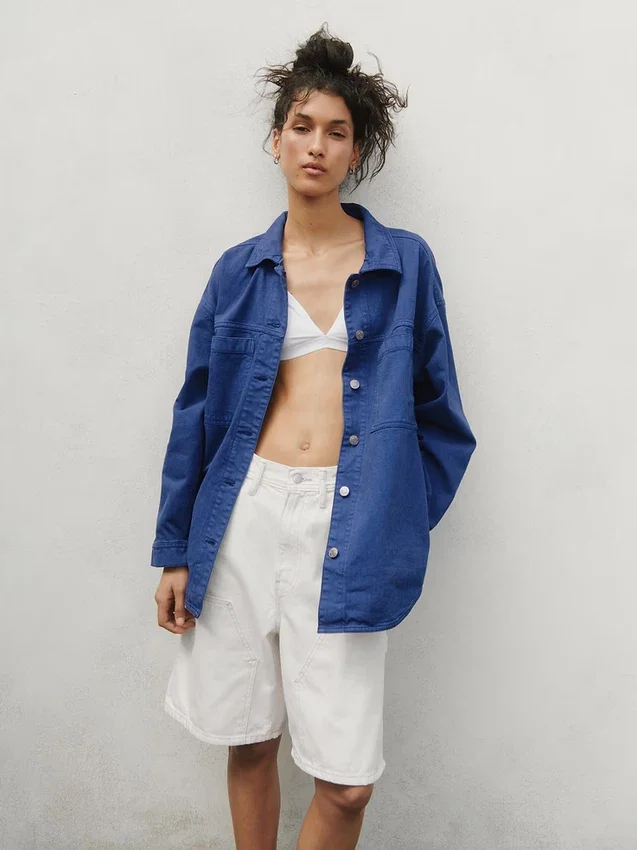 Veste chemise oversize