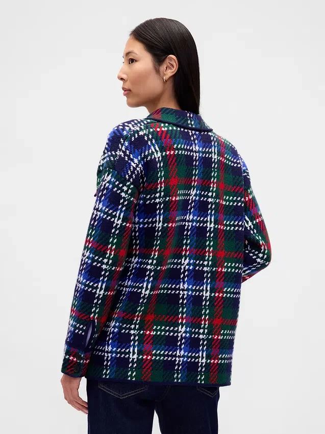 Veste chemise oversize CashSoft