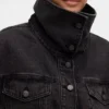 Veste cocon oversize en denim