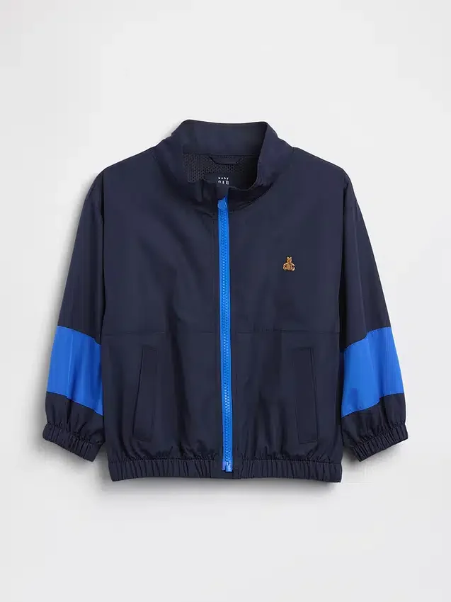 Veste coupe-vent color block recyclée pour Bébé & Enfant