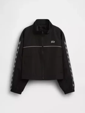 Veste coupe-vent décontractée pour enfant avec logo