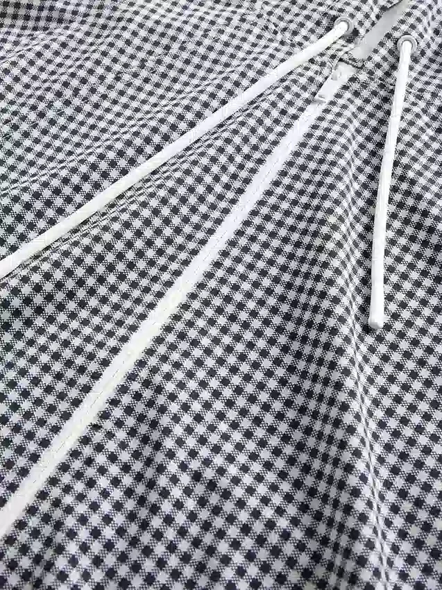 Veste coupe-vent GapFit Tech à carreaux