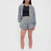 Veste coupe-vent GapFit Tech à carreaux