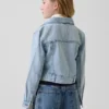 Veste courte en jean pour enfant