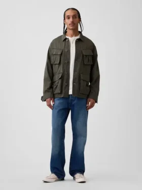 Veste de campagne ample