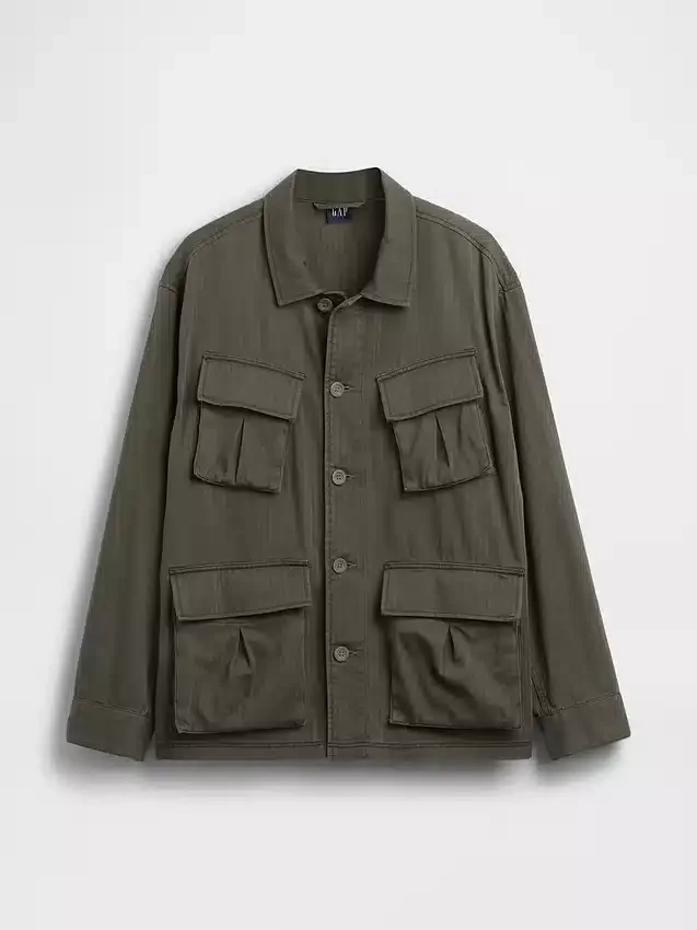 Veste de campagne ample