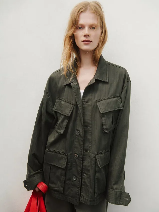 Veste de campagne ample