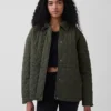 Veste de campagne matelassée et cintrée
