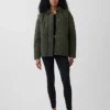Veste de campagne matelassée et cintrée