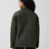 Veste de campagne matelassée et cintrée