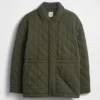 Veste de campagne matelassée et cintrée