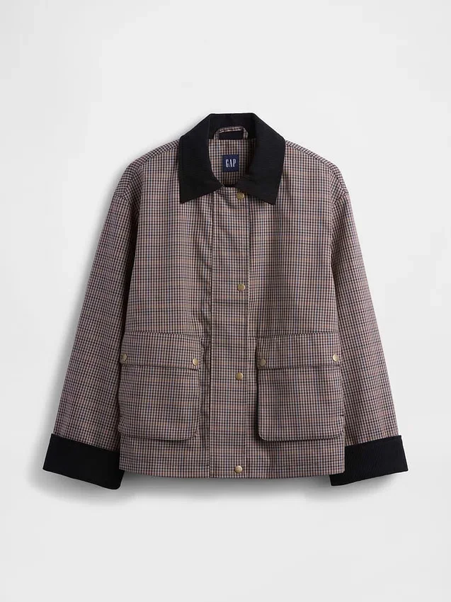 Veste de ferme à carreaux