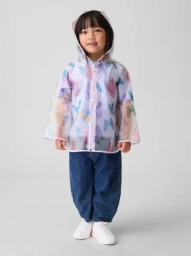 Veste de pluie à motif papillon pour Bébé & Enfant