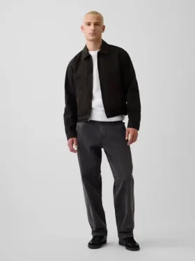 Veste de travail carrée en denim