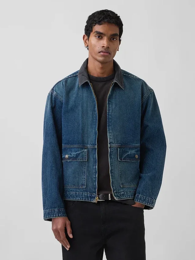 Veste de travail en denim