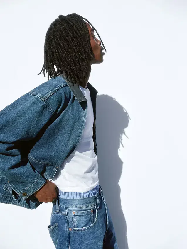 Veste de travail en denim