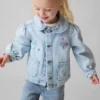 Veste de travail en denim brodée pour Bébé & Enfant