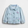 Veste de travail en denim brodée pour Bébé & Enfant