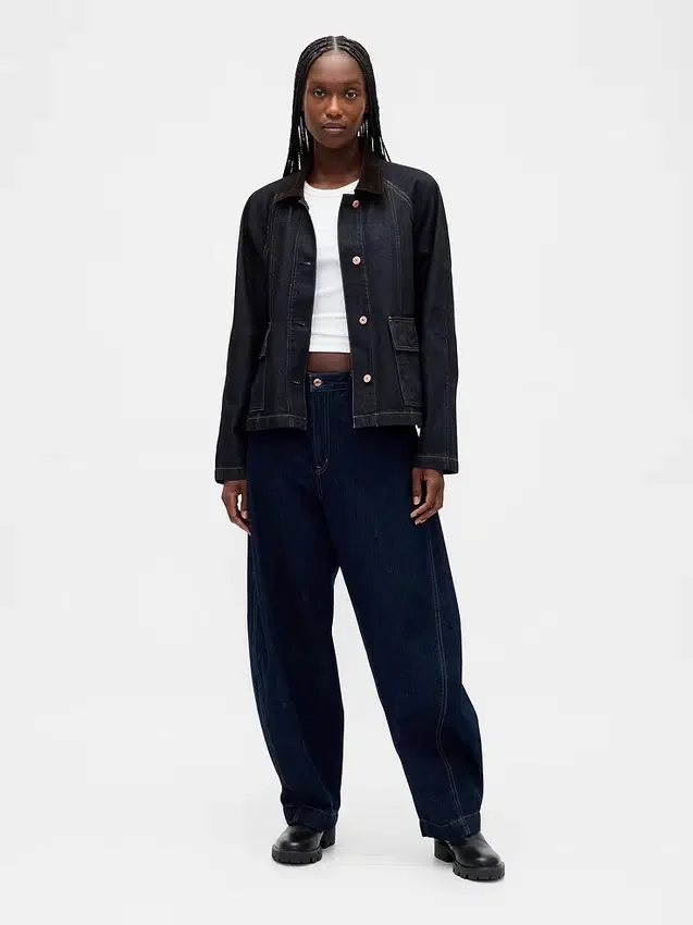 Veste de travail en denim ultra-doux