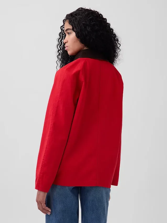 Veste de travail oversize