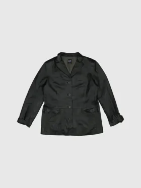 Veste en cuir Gapvintage pour femme des années 90 - L