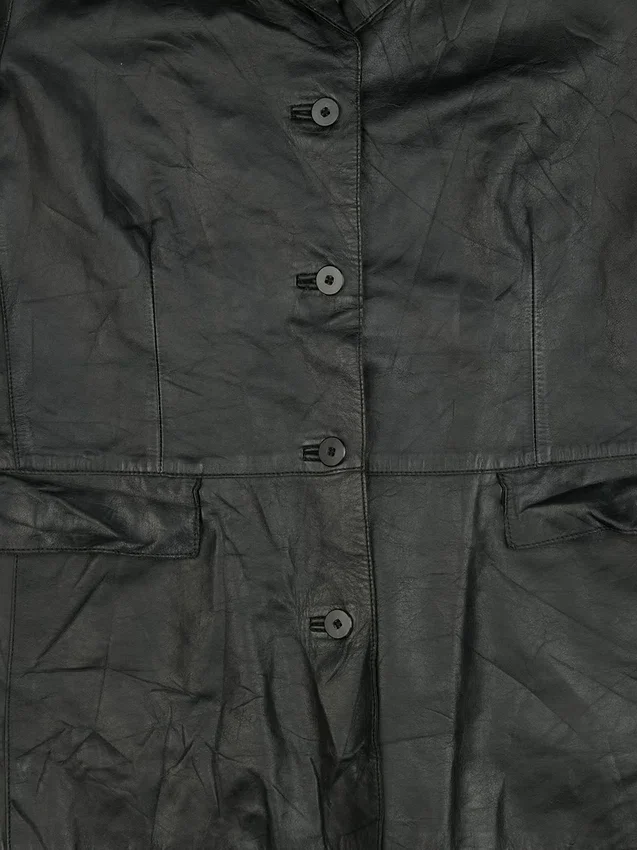 Veste en cuir Gapvintage pour femme des années 90 - L