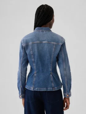 Veste en denim cintrée