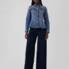 Veste en denim cintrée