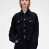 Veste en denim courte et ample GAP × Victoria Beckham