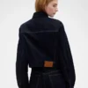 Veste en denim courte et ample GAP × Victoria Beckham