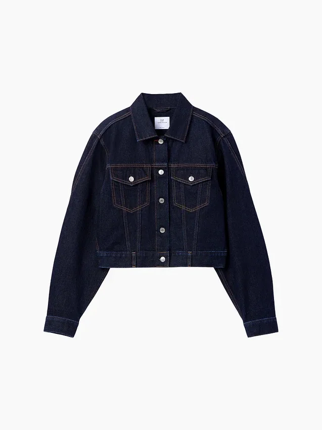 Veste en denim courte et ample GAP × Victoria Beckham