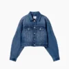 Veste en denim courte et ample GAP × Victoria Beckham