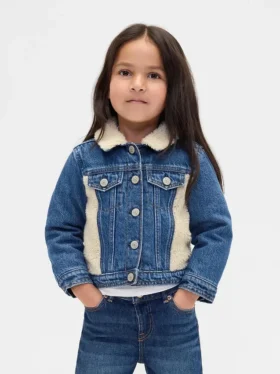Veste en denim « Icon » en sherpa pour Bébé & Enfant
