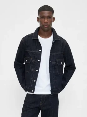 Veste en denim épais