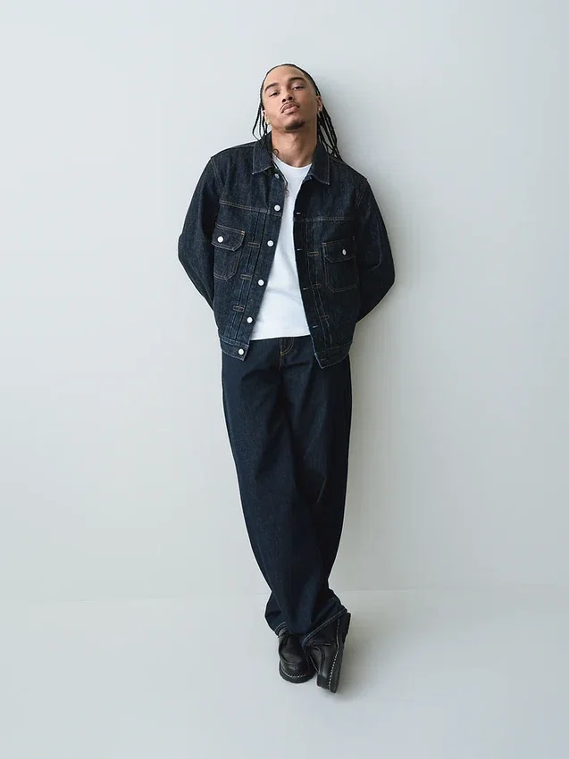 Veste en denim épais