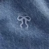 Veste en denim pour enfant à poches plaquées